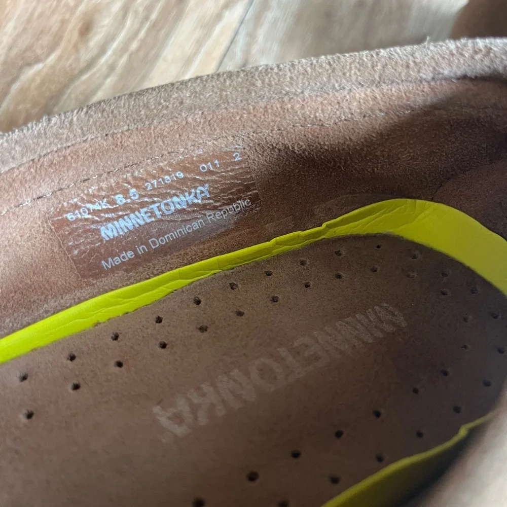 MINNETONKA
Kylee Kilty Slip-On Sneakers - Dusty Brown - Picture 8 of 9